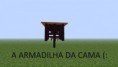 Minecraft- Como fazer uma trap com a cama